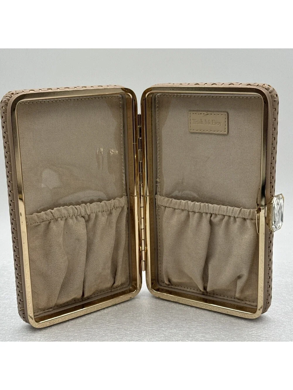 Trish Mcevoy Women's The Power Of 6 Brushes Collection Beige Case Kiss Lock